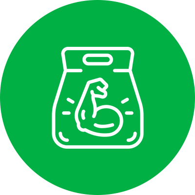 protein vector image