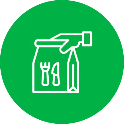 take away image vector